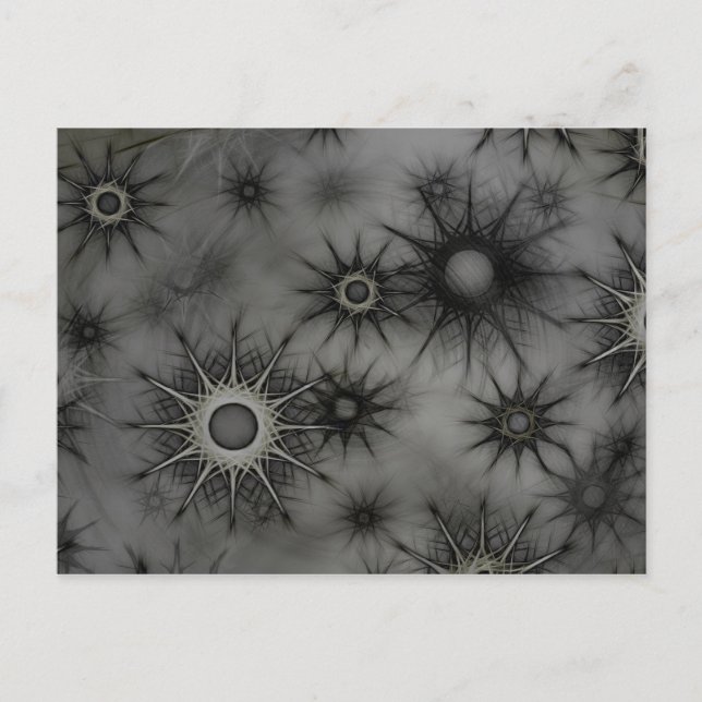 Carte postale Goth snowflake (Devant)