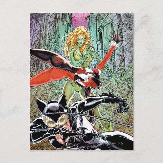 Carte Postale Gotham City Sirens Cv11 (Devant)