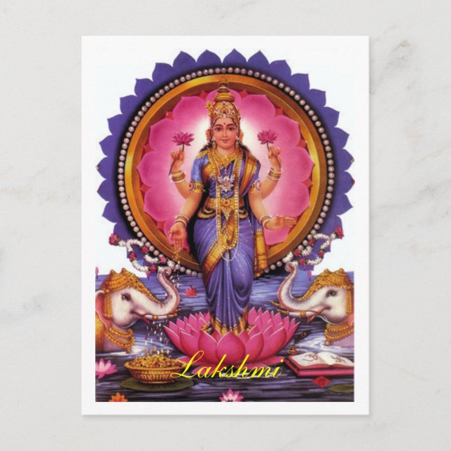 Carte postale GothicChicz Lakshmi (Devant)
