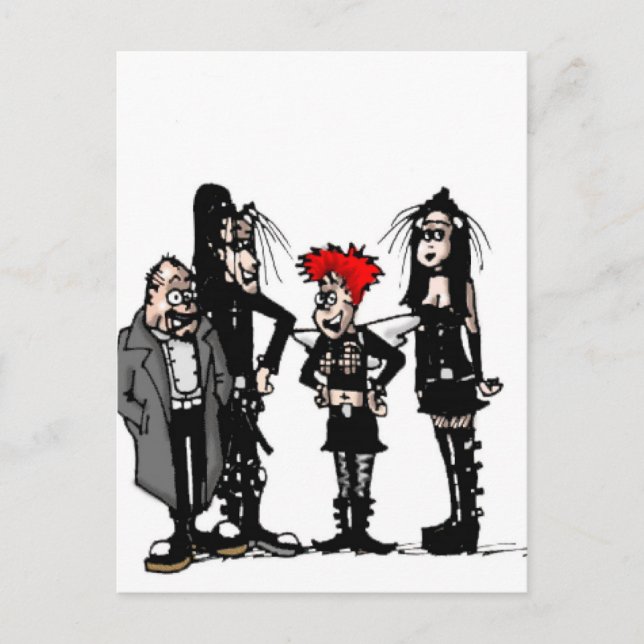 Carte Postale gothique (Devant)