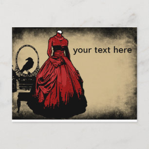 Carte Postale Gothique Enregistrer la date