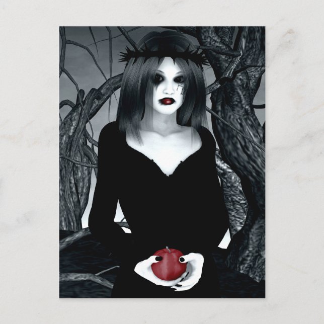 Carte postale Gothique Eve Art (Devant)