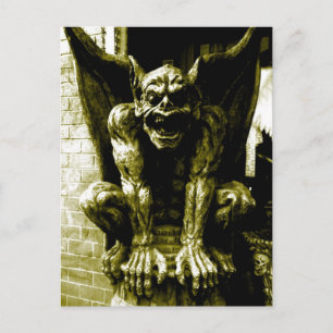 Carte postale Gothique Gargoyle