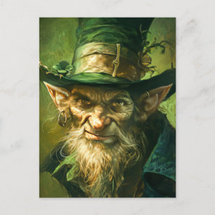Carte Postale Gothique Leprechaun