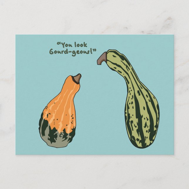 Carte Postale Gourd-geous (Devant)