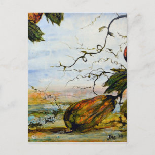 Carte Postale Gourds, Art original de JAC