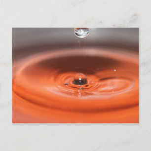 Carte Postale Goutte d'eau