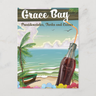 Carte Postale Grace Bay, Providenciales, Turks et Caïcos Voyage