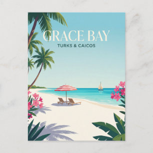 Carte Postale Grace Bay Turques-et-Caïques