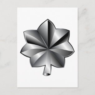 Carte Postale Grade militaire américain - lieutenant-colonel
