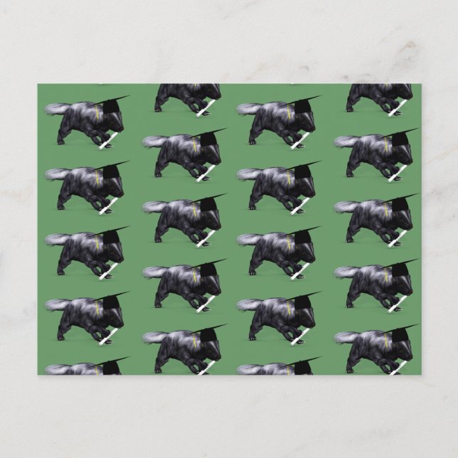 Carte Postale Graduate Skunk (Devant)