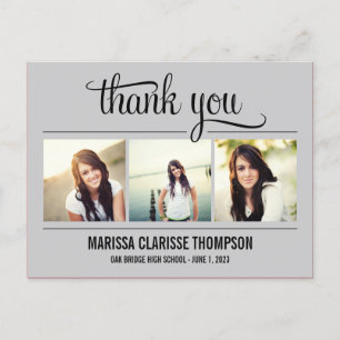Carte Postale Graduating Year Graduation Thank You Card
