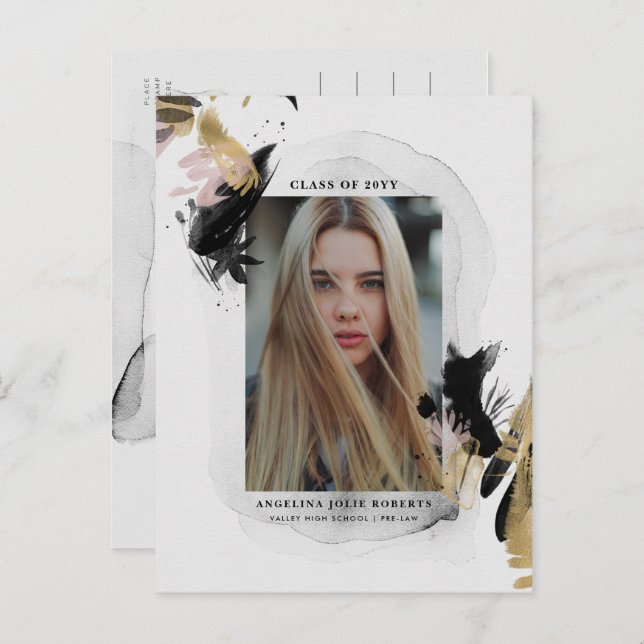 Carte Postale Graduation de transition (Devant / Derrière)