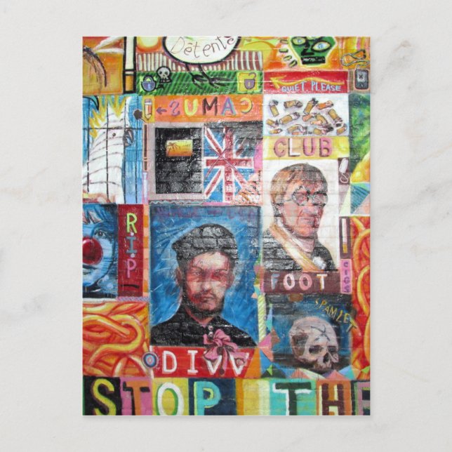 Carte Postale graffiti (Devant)