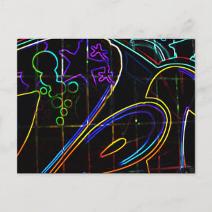Carte Postale Graffiti 10 pcna