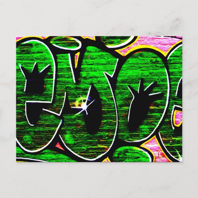 Carte Postale Graffiti 18 pcnm (Devant)