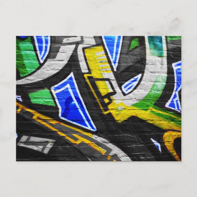 Carte Postale Graffiti 6 pccna (Devant)