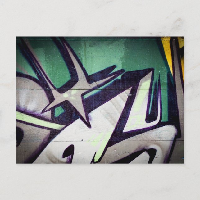 Carte Postale Graffiti / Art de rue (Devant)