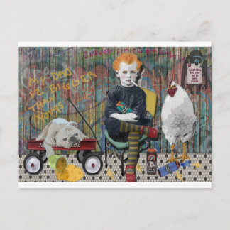 Carte Postale Graffiti Boy