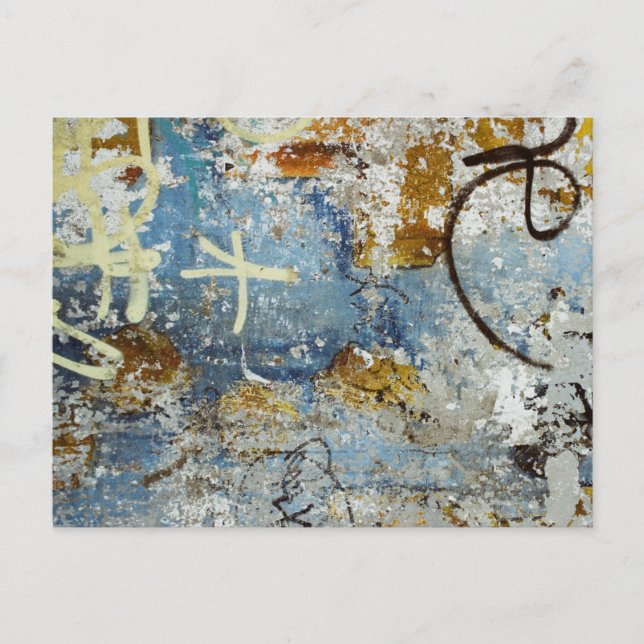 Carte Postale Graffiti coloré texture (Devant)