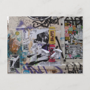 Carte Postale Graffiti de Londres