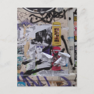 Carte Postale Graffiti de Londres