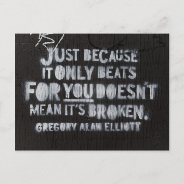 Carte Postale Graffiti de Toronto (Devant)