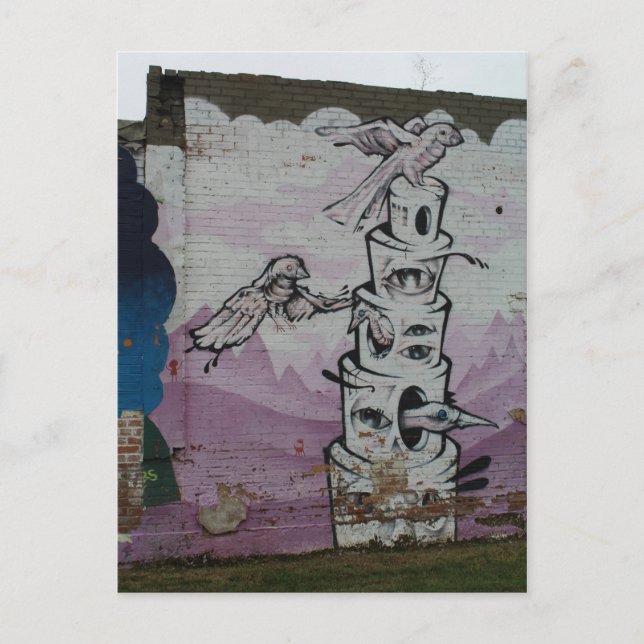 Carte Postale Graffiti Deep Ellum Artwork # 67 (Devant)