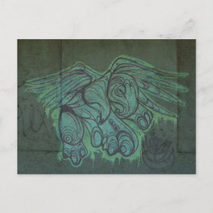 Carte Postale Graffiti Eagle San Juan Porto Rico