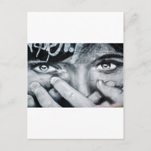 Carte Postale Graffiti Eye