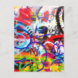 Carte Postale Graffiti fou