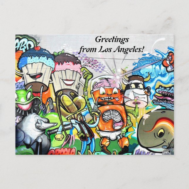 Carte Postale Graffiti Fun (Devant)