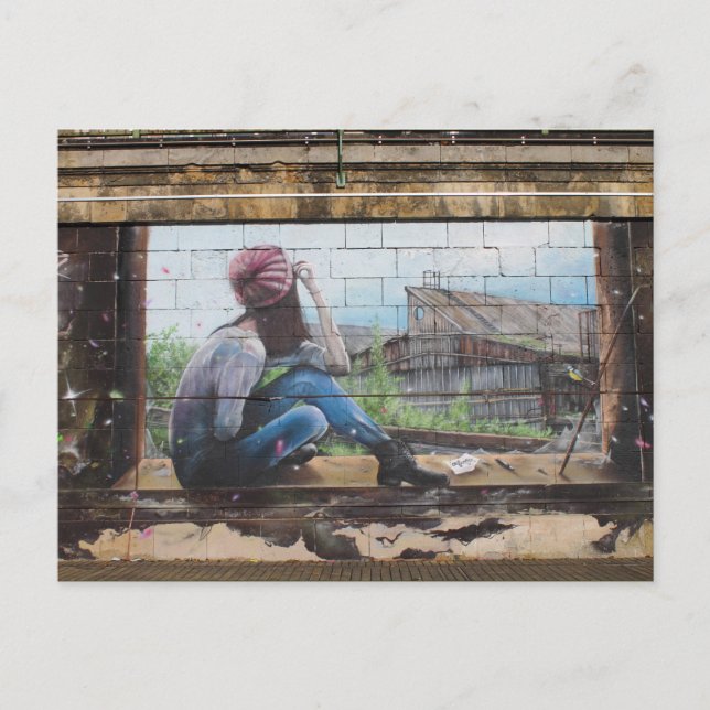 Carte Postale Graffiti Histoires d'enfance (Devant)