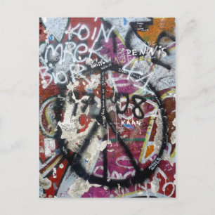 Carte Postale graffiti mural berlin