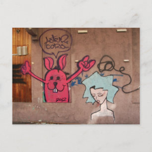 Carte Postale Graffiti, San Juan, Porto Rico