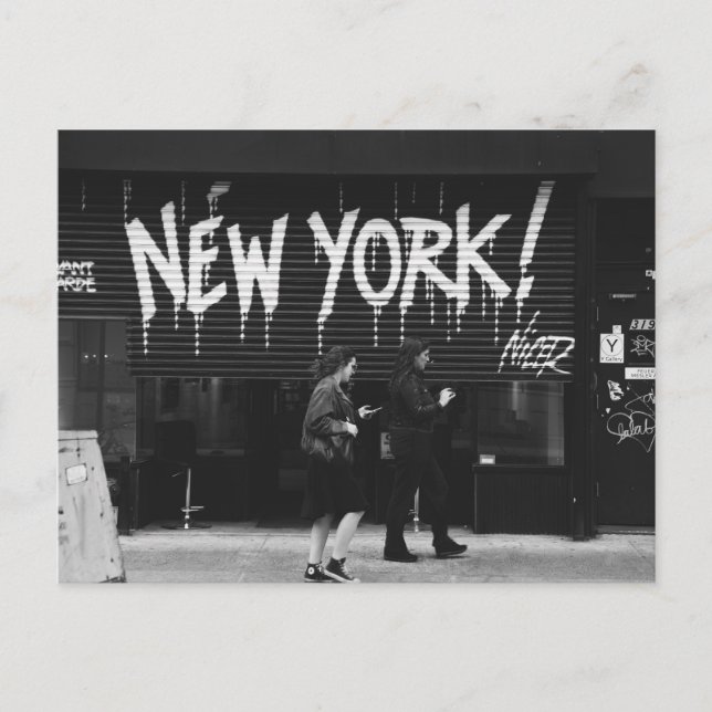 Carte Postale Graffiti Street Art (New York, New York) (Devant)