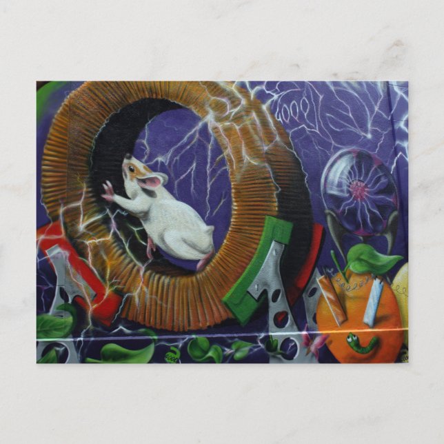 Carte Postale Graffiti suisse (Devant)