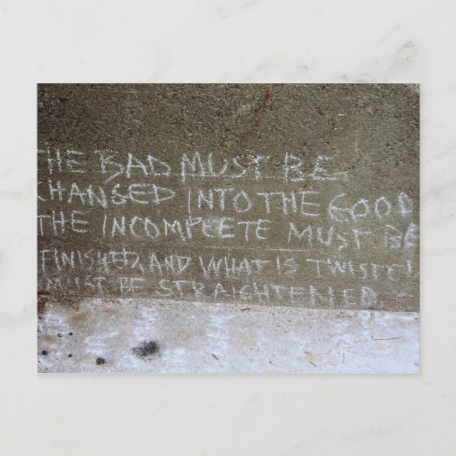 Carte Postale Graffiti sur North Wall, Escaliers sur Kitsilano B (Devant)
