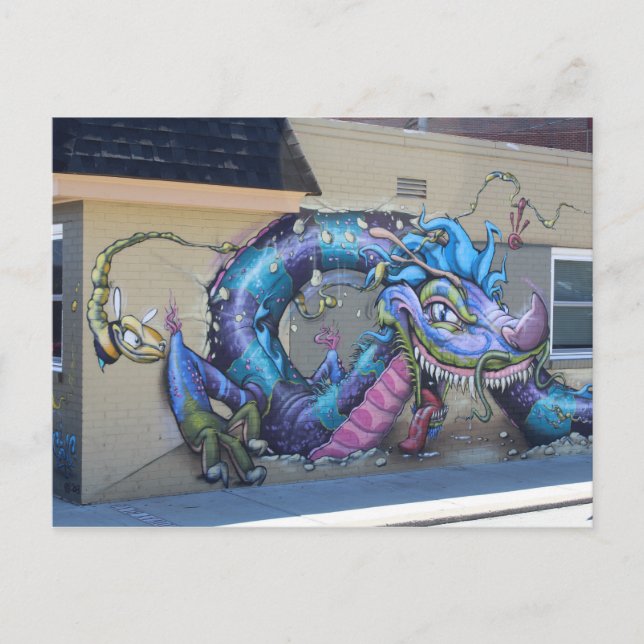 Carte Postale Graffiti Westport #4 (Devant)