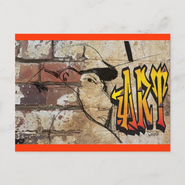 Carte Postale Grafiti (Devant)