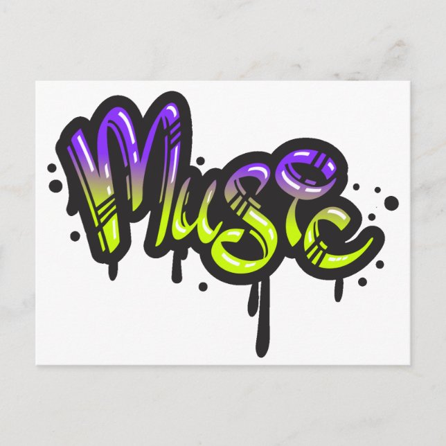 Carte Postale Grafitti (Devant)