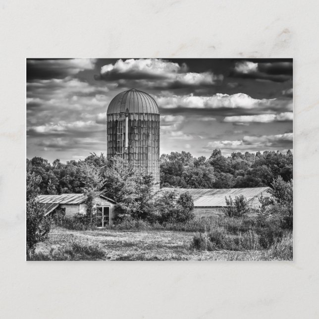 Carte Postale Grain Silo - Temple Hill, KY (Devant)