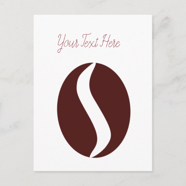 Carte Postale Graine de Café Funky (Devant)