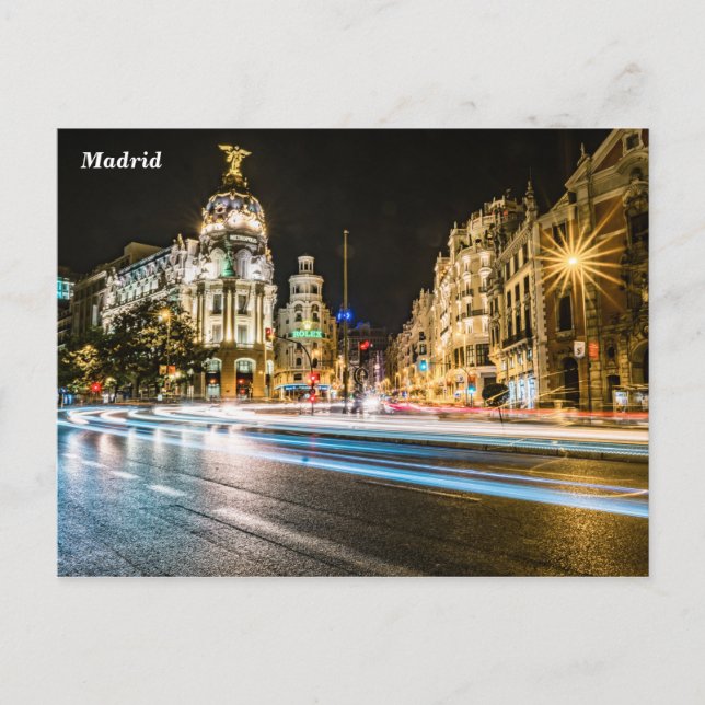Carte Postale "Gran Via" (Devant)