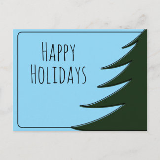 Carte Postale Grand arbre de Noël