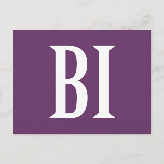 CARTE POSTALE GRAND BI (Devant)