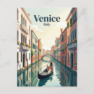Carte Postale Grand Canal Italie