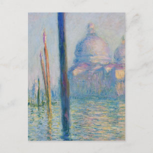 Carte Postale Grand Canal Monet Venise Italie Peinture classique