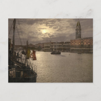 Carte Postale Grand Canal par Moonlight I, Venise, Italie