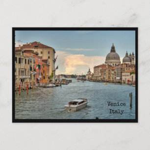 Carte Postale Grand Canal, Venise, Italie